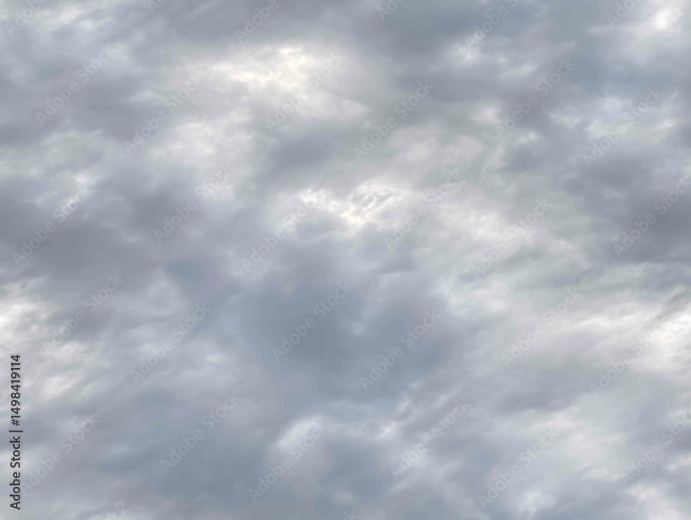 Fototapeta premium clouds above sky - Seamless , pattern , background , tile