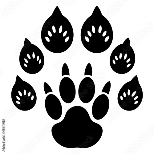 Animal-tracks-icon