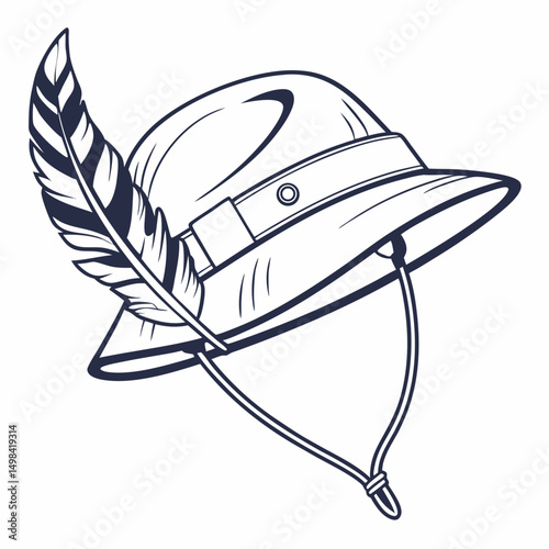 Hunting-hat-icon