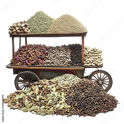 Spiced cart display