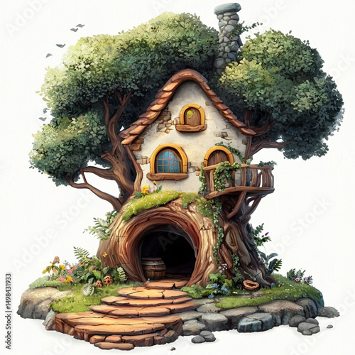 house on tree
