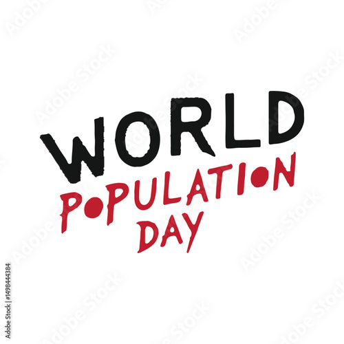 World Population Day Typography Design,
Bold World Population Day Vector Illustration,
Minimalist World Population Day Text Art,
