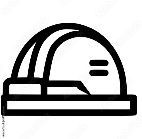 Workers hardhat offering vital protection