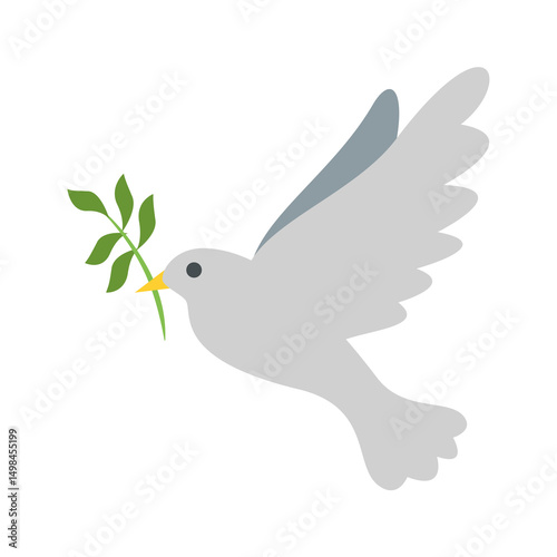 dove icon vector