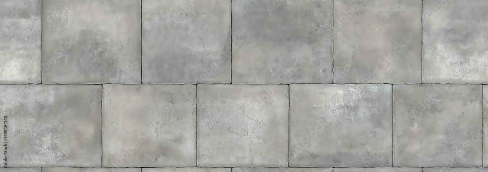 Fototapeta premium Gray, high-resolution stone brick backdrop - Seamless , pattern , background , tile