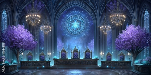 A magical tribunal where people must truthfully recount their actions