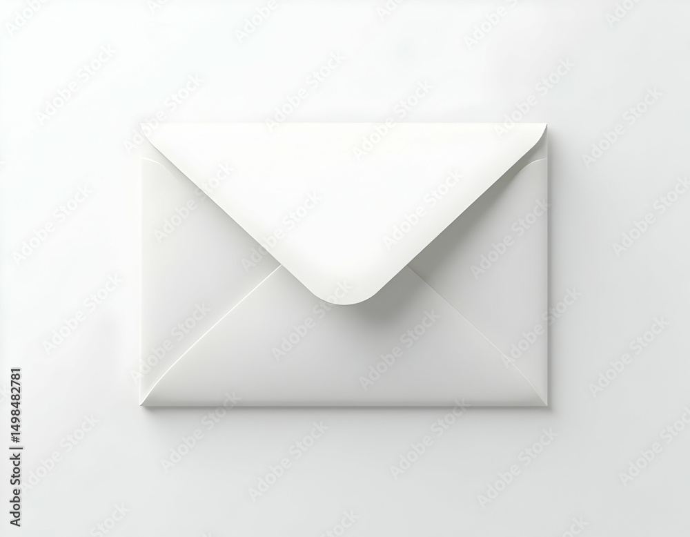 White Envelope for Sending Mail White Envelope for Sending Mail