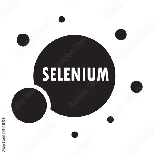 selenium glyph icon
