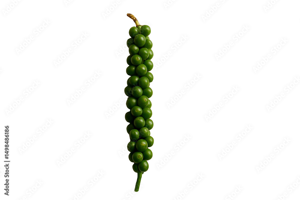 Naklejka premium raw black pepper for isolated element 