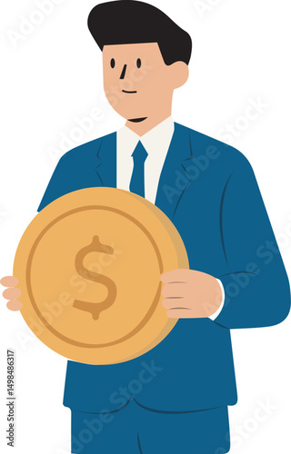 Flat Illustration Business 2.eps