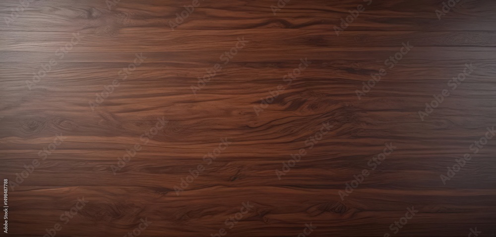 Fototapeta premium Subtle gradient on rich, dark brown wood grain , texture, natural wood texture, natural