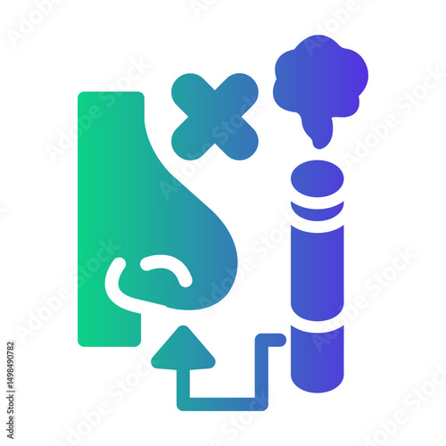 inhale Gradient icon