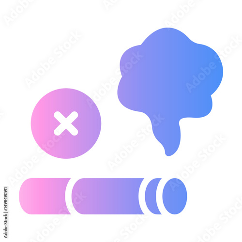 addiction Gradient icon