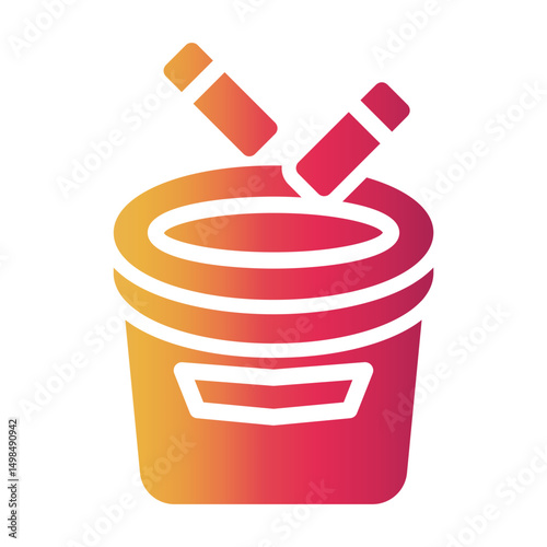 ashtray Gradient icon