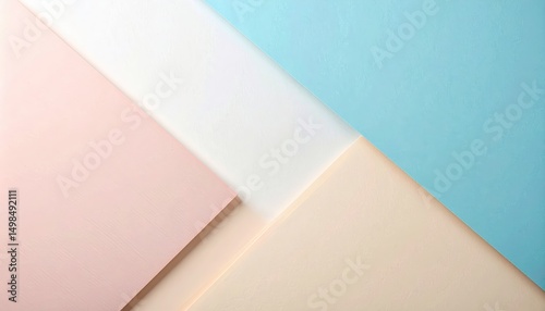 Soft Pastel Colors on Textured Surfaces Creating a Serene Aesthetic Design