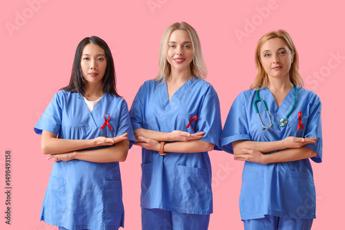 Professional team of doctor...