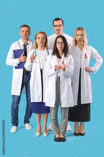Professional team of doctor...