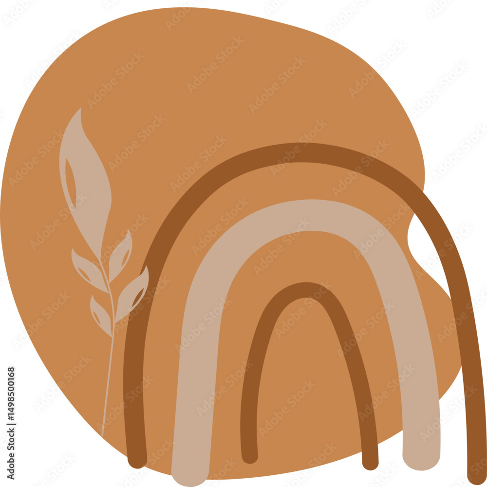 Obraz premium Boho Aesthetic Shape