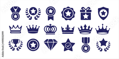 Champion Laurel and Premium Star Icons
