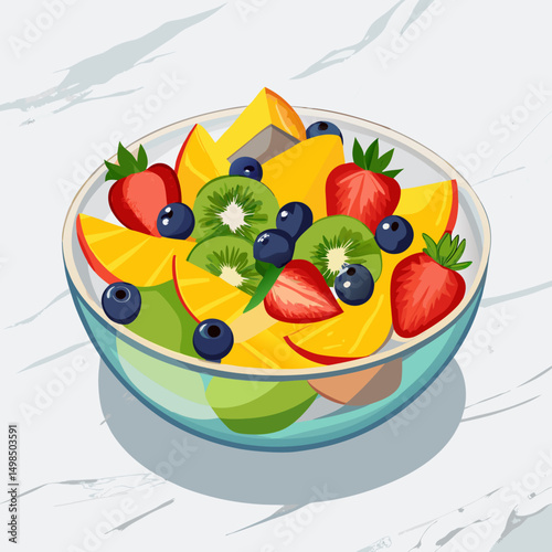 fresh fruit salad