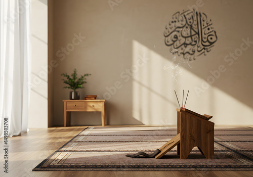 Prayer room interior design