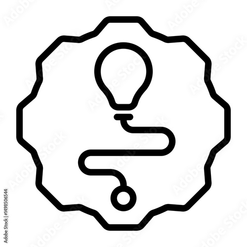 complication icon, line icon style