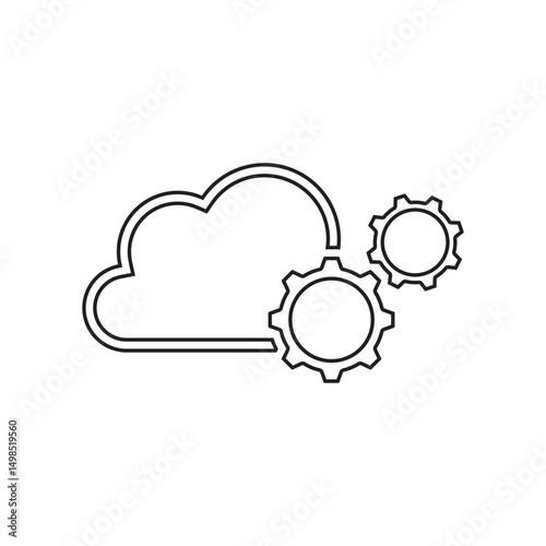 document icon , database icon vector