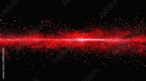 Red glitter particles abstract background festive sparkle texture