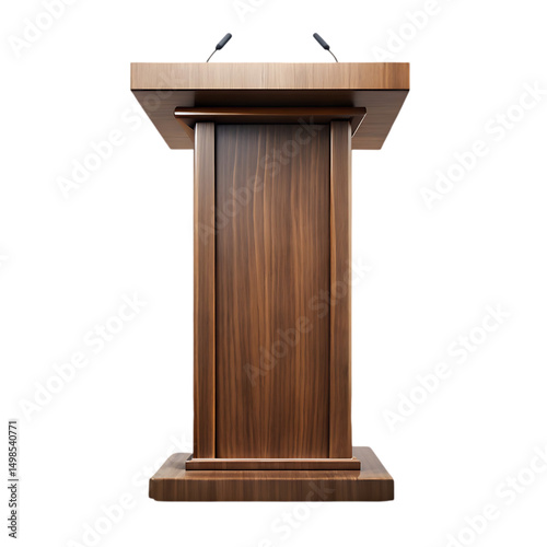 Modern Wooden Lectern