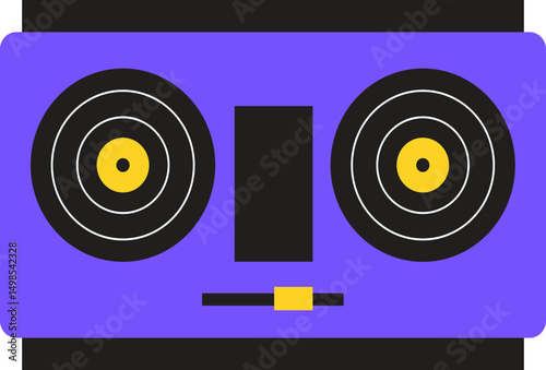 90s Oldschool Hip-Hop Illustration