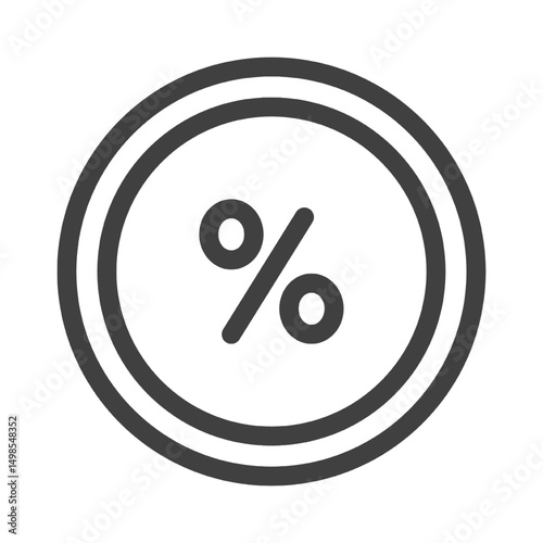 percent sign icon