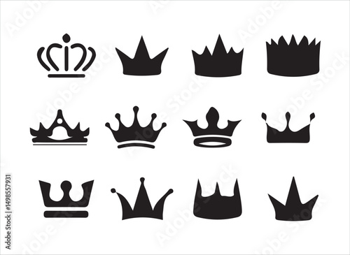 Simple Princess Tiara Crown Icon