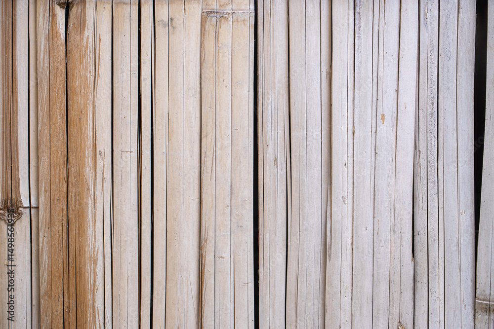 Fototapeta premium Dry bamboo cross texture 