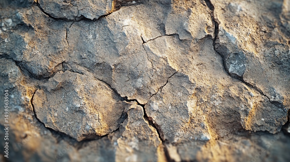 Fototapeta premium dry and cracked land