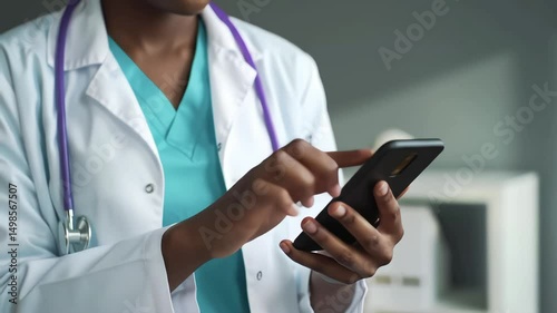 A slow-motion video of diverse hands interacting with modern technology, such as smartphones, tablets, and touchscreens, in various everyday scenarios