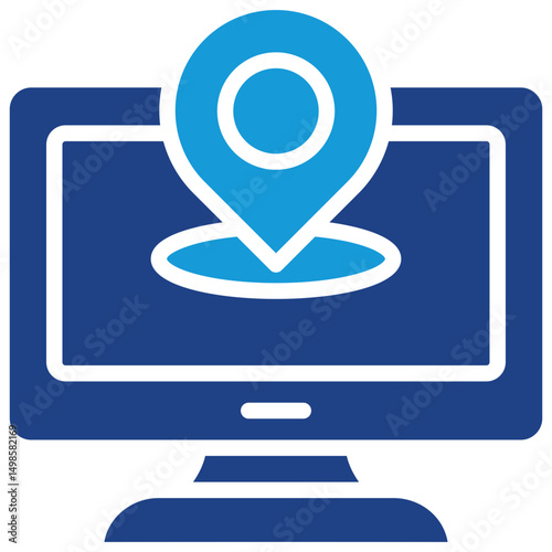 Location Monitor Icon