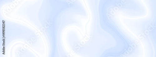 White blue grey marble texture background. Pastel sapphire geode pattern. Light liquid watercolor gradient wallpaper. Fluid wavy marble design template for wedding invitation, banner, poster. Vector