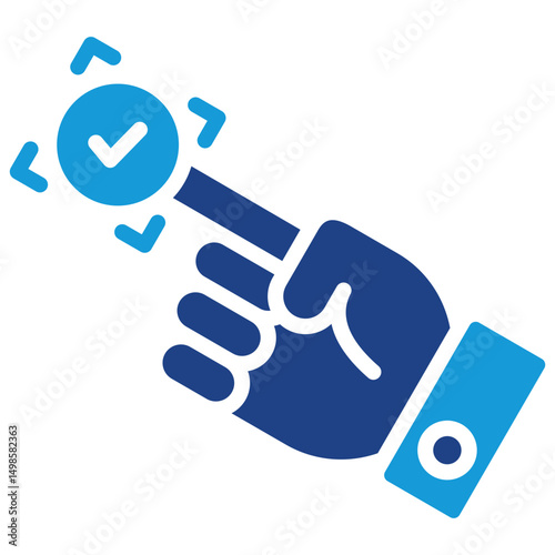 One Click Approval Icon