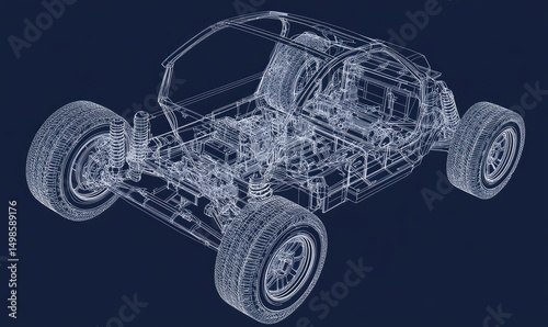ATV Chassis Blueprint