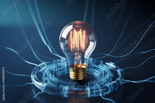 Digital marketing, new idea for growth business and mind,genarative ai
