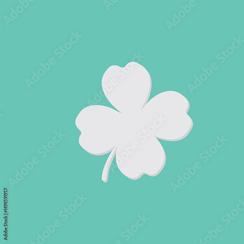 Clover with four leaves