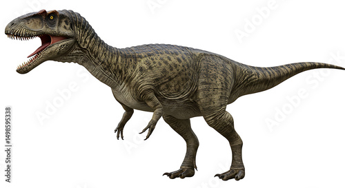 Majestic Baryonyx Dinosaur: A Realistic Depiction in Profile