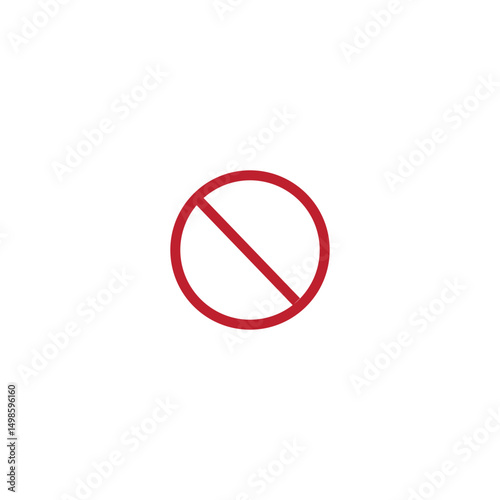 traffic sign image crossed out in the middle vector illustration of traffic sign image crossed out in the middle warning about movement hazard restrictions