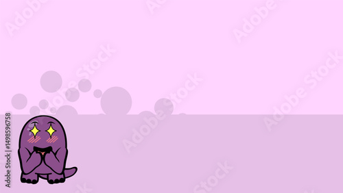 funny dinosaur character cartoon expression background in vector art