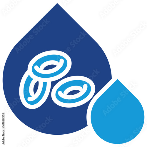 Glucose Drop Icon