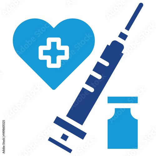 Insulin Syringe Icon