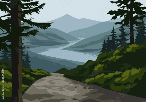 A Path to Mountain Majesty