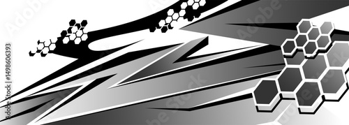 vector racing background, line and star pattern design and with attractive colors. suitable for car wraps