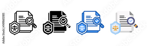 Research icon set bundle. Multi style icon collection perfect for websites, apps, and presentations. Simple vector icon collection