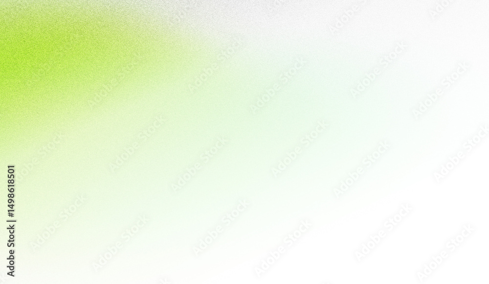 Fototapeta premium Abstract green and white gradient texture.